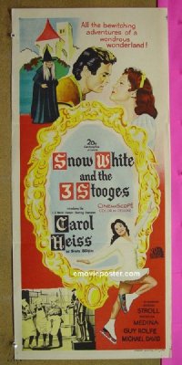 #1935 SNOW WHITE & THE 3 STOOGES Aust daybill