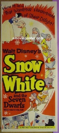 #1966 SNOW WHITE & 7 DWARFS Aust db R60s Disney