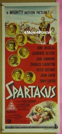 SPARTACUS ('61) Aust daybill