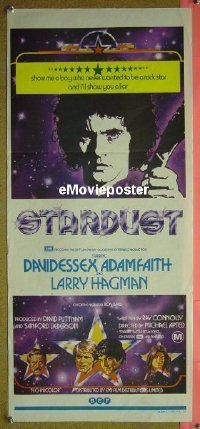 #843 STARDUST Aust daybill '74 David Essex 