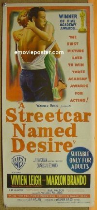#851 STREETCAR NAMED DESIRE daybill 51 Brando 