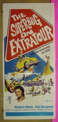 #1964 SUPERBUG ON EXTRATOUR Aust daybill