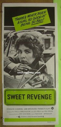 #1971 SWEET REVENGE Aust daybill '77 Channing