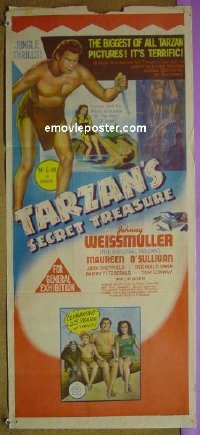 #2041 TARZAN'S SECRET TREASURE Aust DB R50s