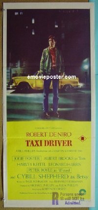 #1983 TAXI DRIVER Aust daybill '76 De Niro