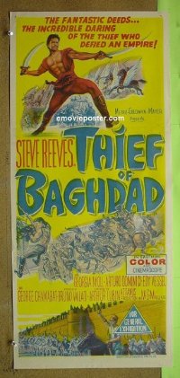 #1992 THIEF OF BAGHDAD Aust daybill 61 Reeves