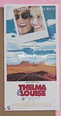 #038 THELMA & LOUISE Australian daybill '91 