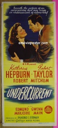 #7058 UNDERCURRENT Aust db 46 Hepburn, Taylor 