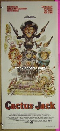 p818 VILLAIN Australian daybill movie poster '79