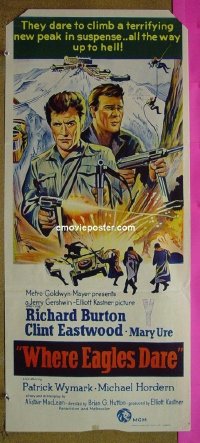 #7078 WHERE EAGLES DARE Aust db '68 Eastwood 