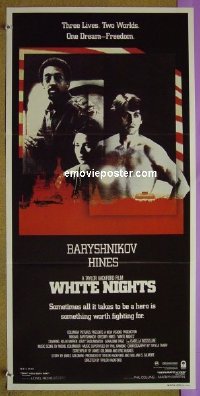 #2130 WHITE NIGHTS Aust daybill85 Baryshnikov