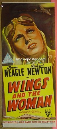 #7082 WINGS & THE WOMAN Aust db42 Anna Neagle 