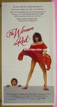 #9243 WOMAN IN RED Aust daybill '84 Wilder 