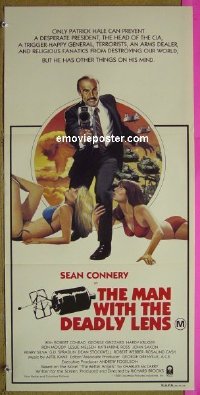 #2152 WRONG IS RIGHT Aust DB '82 Sean Connery