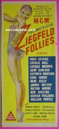 #7094 ZIEGFELD FOLLIES Aust db '45 Minnelli 