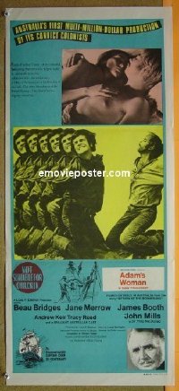#8474 ADAM'S WOMAN Aust db '70 Beau Bridges 