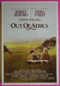 #2053 OUT OF AFRICA Aust'85 Redford, Streep 