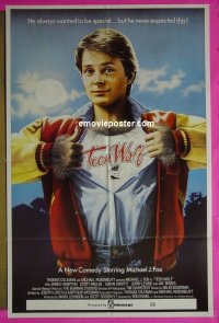 #2108 TEEN WOLF Aust 1sh '85 Michael J. Fox 