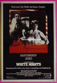 #2121 WHITE NIGHTS Aust 1sh '85 Baryshnikov 