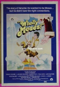 #2122 WHOLLY MOSES Aust 1sh 80 Moore, DeLuise 