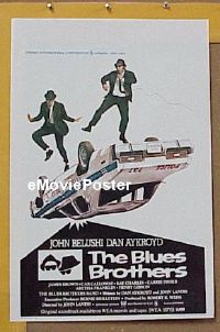 #6475 BLUES BROTHERS Belgian movie poster '80 Belushi