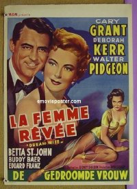 #9123 DREAM WIFE Belgian '53 Cary Grant, Kerr 