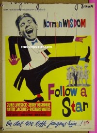 #8029 FOLLOW A STAR Belgian '59 Norman Wisdom 