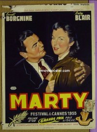 #9135 MARTY Belgian 55 Delbert Mann, Borgnine 