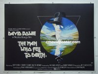 #2654 MAN WHO FELL TO EARTH British quad 76 Bowie