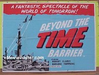 #415 BEYOND THE TIME BARRIER British quad '59 