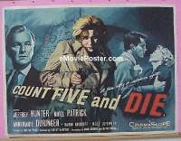 #158 COUNT FIVE AND DIE British quad '58 