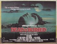 #195 DEAD & BURIED British quad '81 horror! 