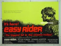 #003 EASY RIDER linen British quad '69 Fonda 