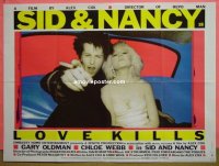 #0066 SID & NANCY British quad '86 Oldman 