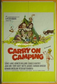 #011 CARRY ON CAMPING English 71 Sidney James 