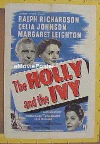 #081 HOLLY & THE IVY English 1sh '54 