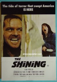 #526 SHINING English 1sh'80 Nicholson,Kubrick 