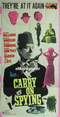 #019 CARRY ON SPYING English 3sh '64 Williams 