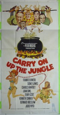#6094 CARRY ON UP THE JUNGLE English 3sh '70 