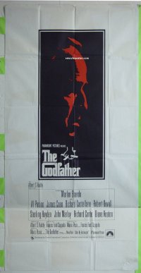 C023 GODFATHER English three-sheet movie poster '72 Coppola, Al Pacino