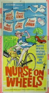 #063 NURSE ON WHEELS English 3sh '63 J. Mills 