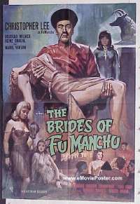 BRIDES OF FU MANCHU English 1sh