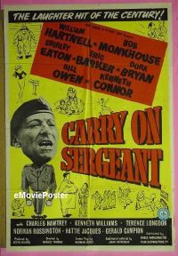 #067 CARRY ON SERGEANT English 1sh '60 