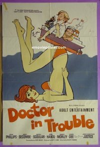 #4434 DOCTOR IN TROUBLE English 1sh 72 Morley 