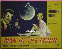 #448 MAN IN THE MOON English 1/2sh '61 K.More 