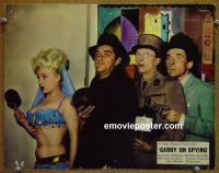 #1552 CARRY ON SPYING English lobby card '64 Williams
