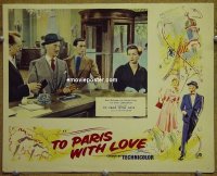 #8765 TO PARIS WITH LOVE English LC '55 
