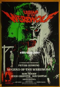 #192 LEGEND OF THE WEREWOLF English 1sh '75 