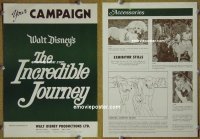 #3120 INCREDIBLE JOURNEY Eng pb63 Walt Disney 