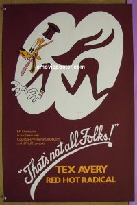 #9516 THAT'S NOT ALL FOLKS: TEX AVERY Eng 